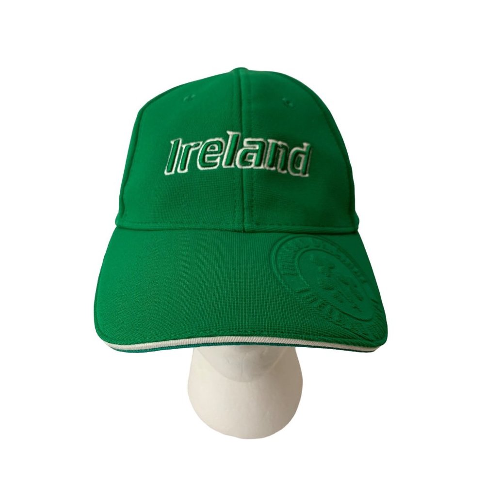 Vintage Landsdowne Ireland Official Shamrock Green Hat Baseball Cap